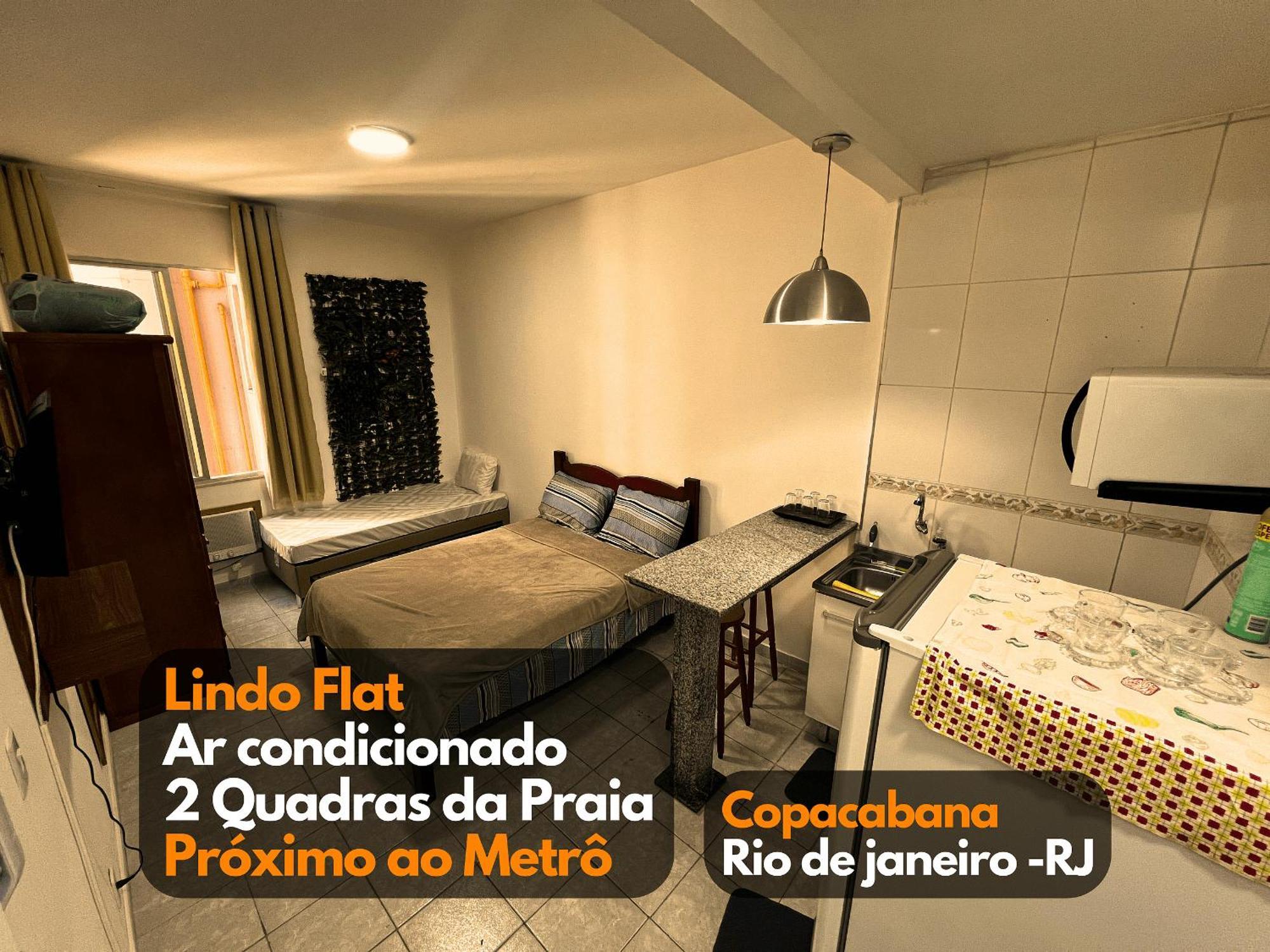 Lindo Flat A 150 Metros Da De Copacabana Apartamento Río de Janeiro